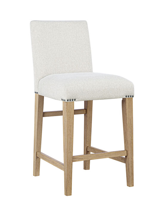 Emery Beige Counter Stool